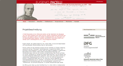 Desktop Screenshot of pacelli-edition.de